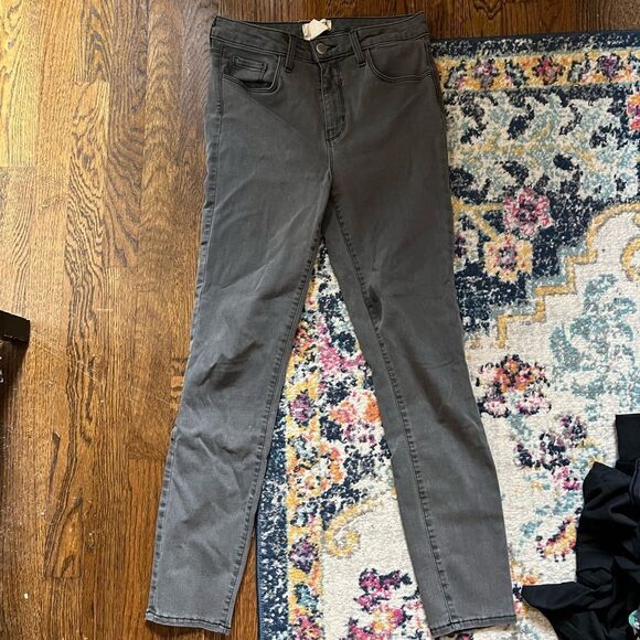 L’agence Margot High Rise Skinny Jean in Cast iron - Picture 4 of 7